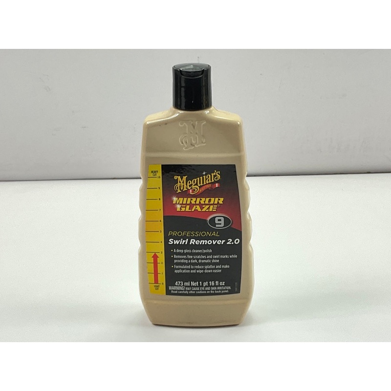Meguiars M0916 Mirror Glaze Swirl Remover, 16 Oz
