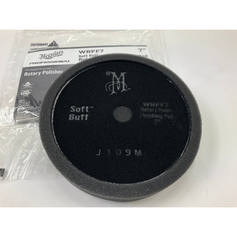 Meguiars WRFF7 Soft Buff Rotary Foam Finishing Buffing Pad 7''