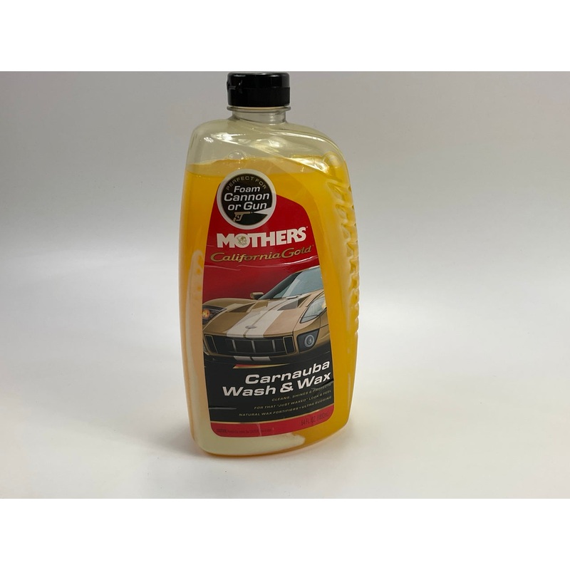 Mothers 05674 California Gold Carnauba Wash & Wax - 64oz, SPOT FREE