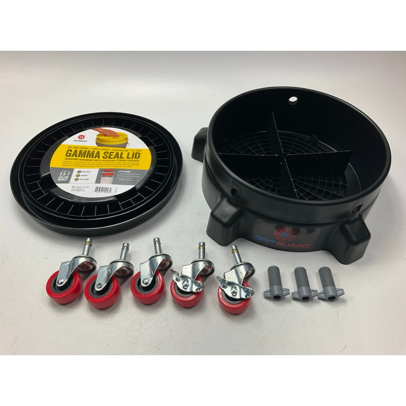NEW UNBOXED - Grit Guard 5 Gallon Bucket  Car-Wash System, Prevent Scratches
