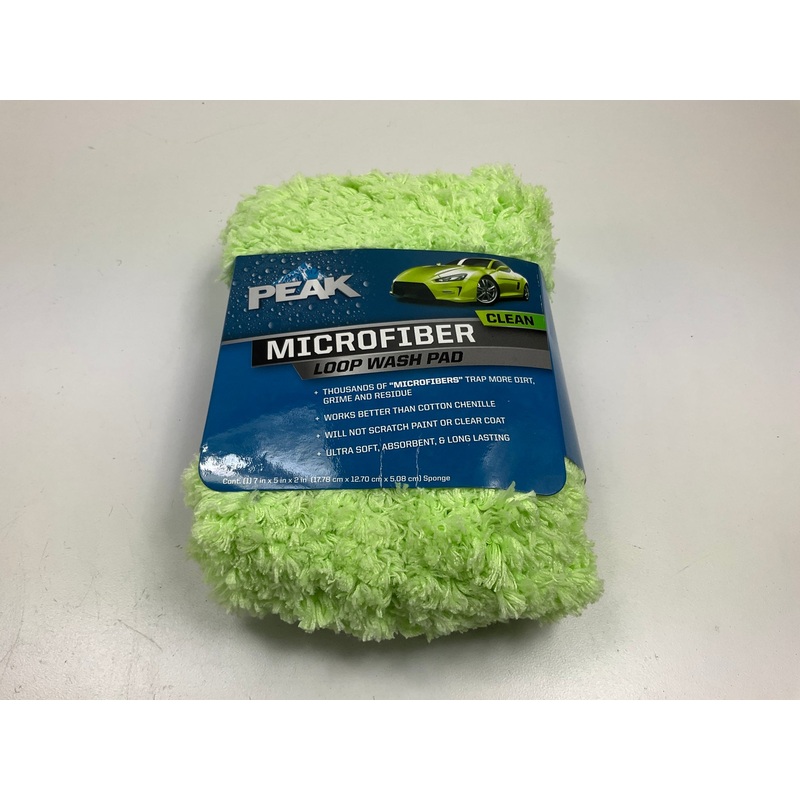 Peak PKC0GA Microfiber Loop Wash Pad Car Washing Pad