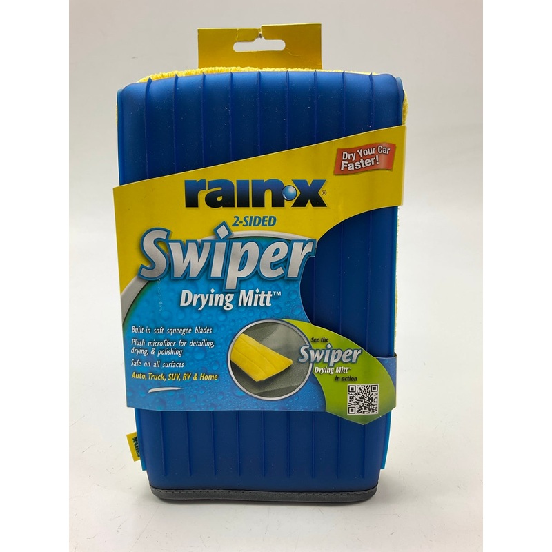 Rain-X 45137X Swiper Pro Car Detailing Drying Mitt, Microfiber