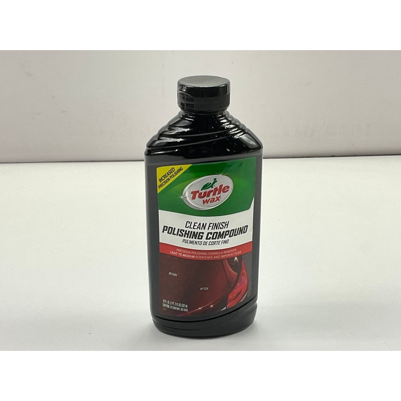 Turtle Wax 50793 Clean Finish Premium Grade Polishing Compound, 18 Oz Bottle