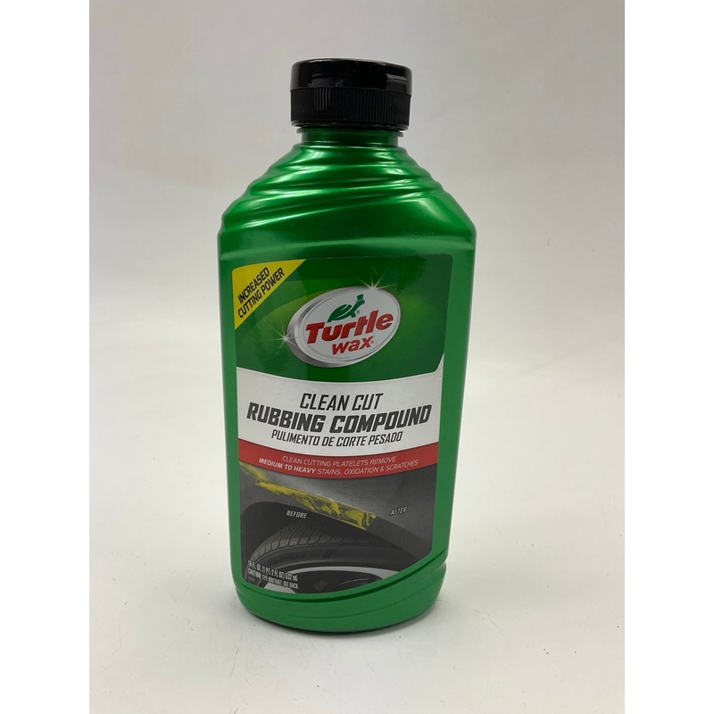 Turtle Wax T415 Premium Rubbing Compound For Professional Results 18 Oz
