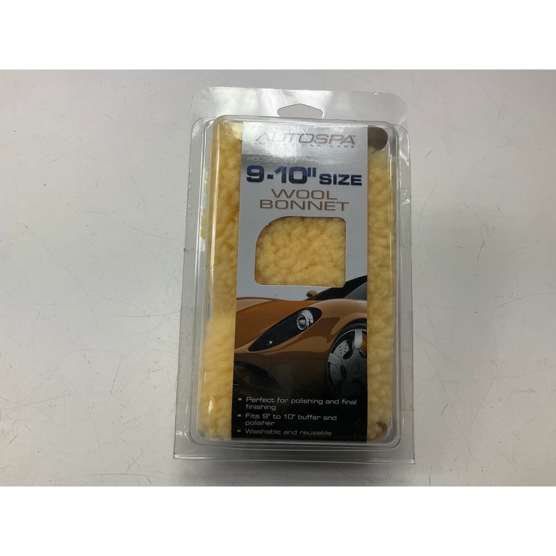 Autospa 40405AS Synthetic Wool Polishing Bonnet For 9'' To 10''