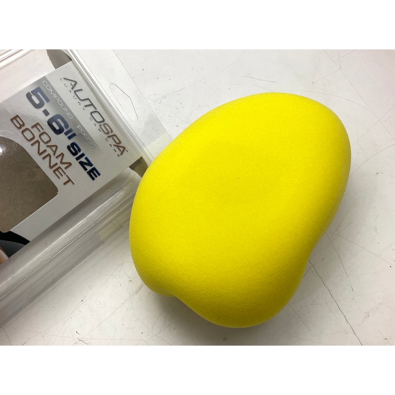 Autospa 40409AS 5'' To 6'' Washable Foam Polishing Bonnet