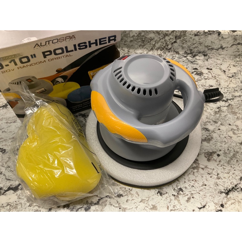 Autospa 94001AS Orbital Professional 120 Volt Automotive Polisher - 9-10''