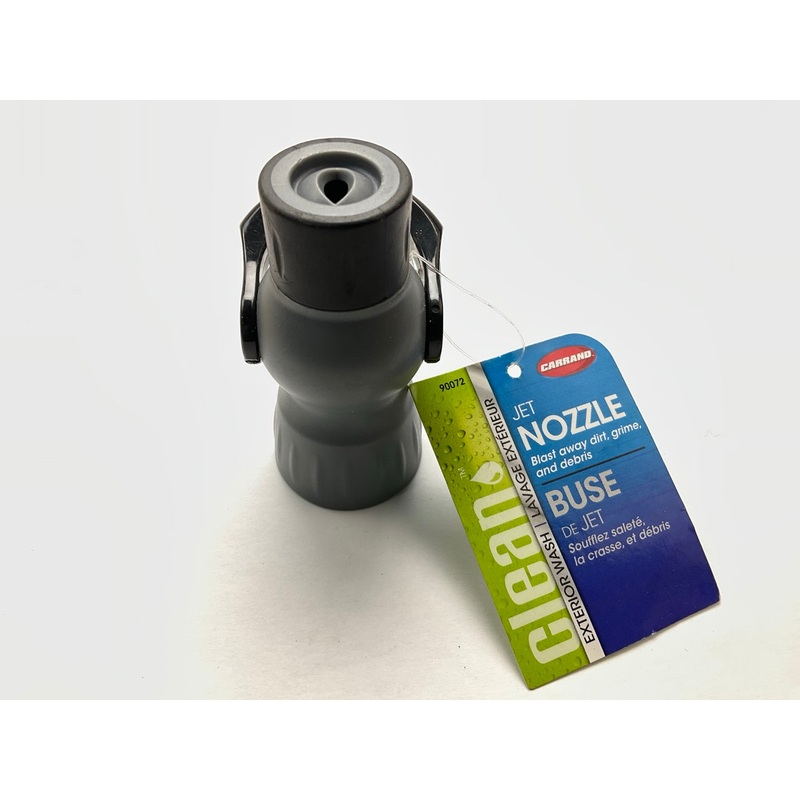 Carrand 90072 Clean-Shot Jet Garden Hose Nozzle, Powerful Spray