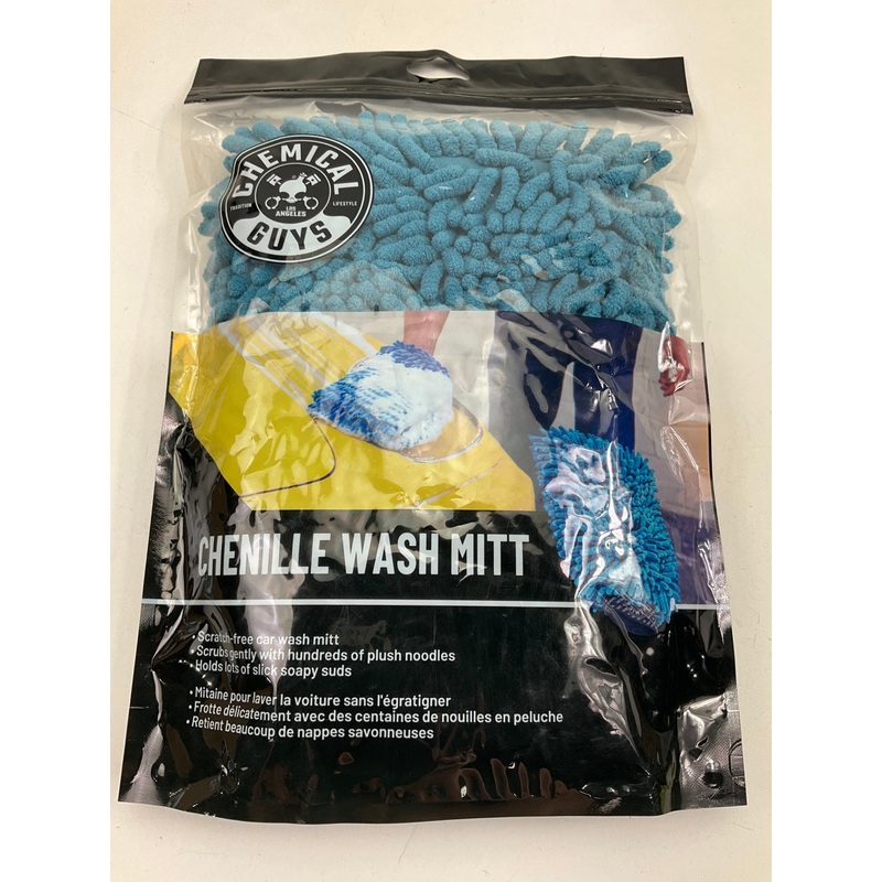 Chemical Guys MIC811 Chenille Microfiber Scratch-Free Wash Mitt, Extra Plush
