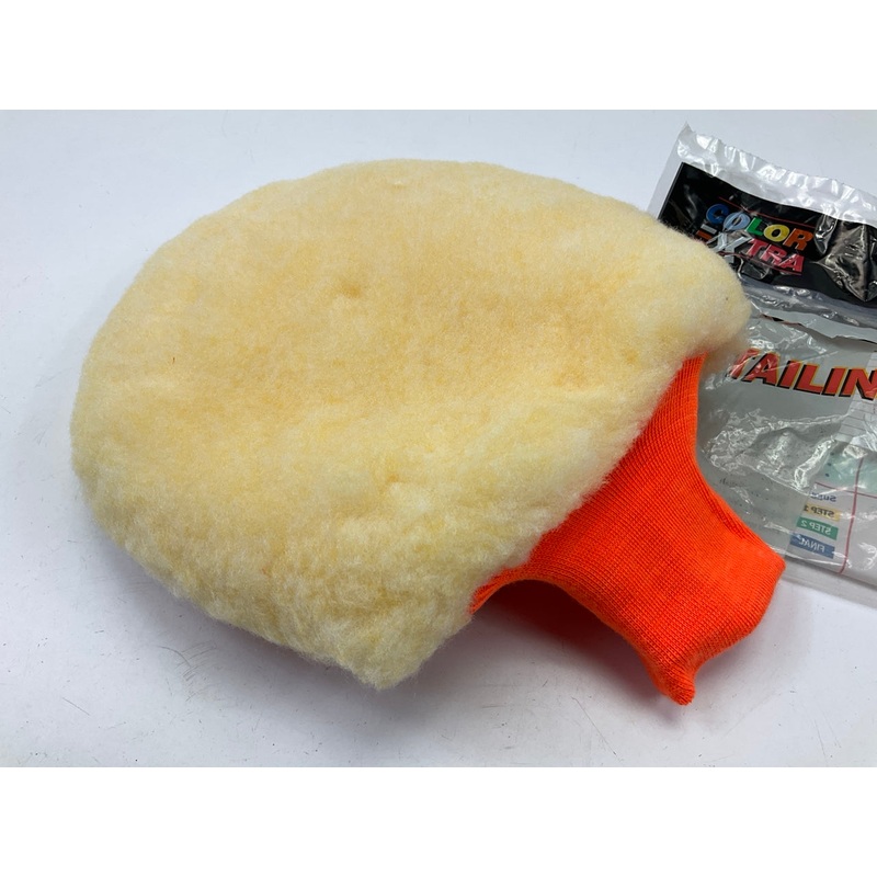 Color Extra CX3210 9'' Bug Wash Mitt (Bug Scrubber On One Side) For Car Washing