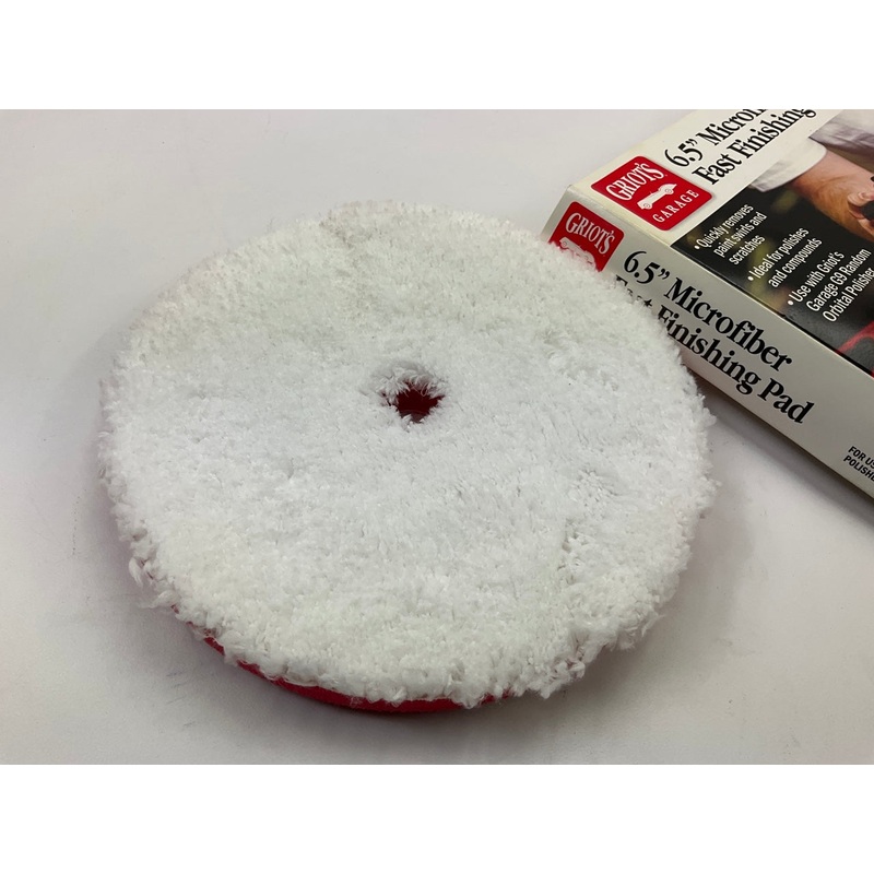 Griot's Garage 10426W 6.5'' Microfiber Fast Finish Pad