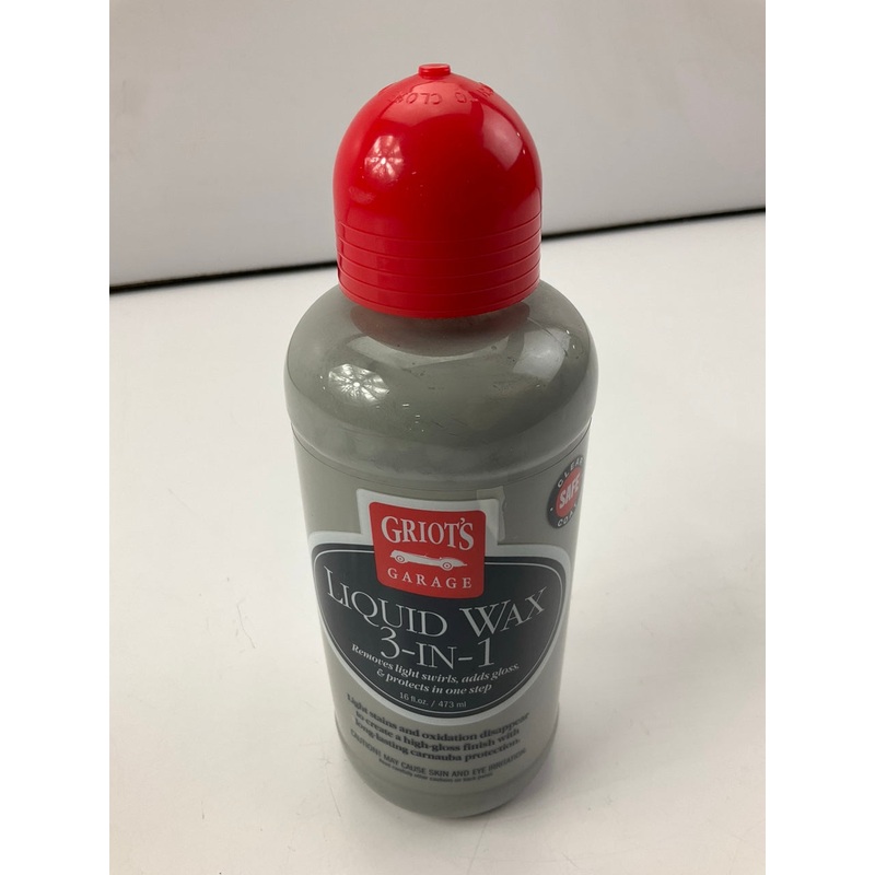 Griot's Garage 11013 Liquid Wax 3-In-1, 16 Oz