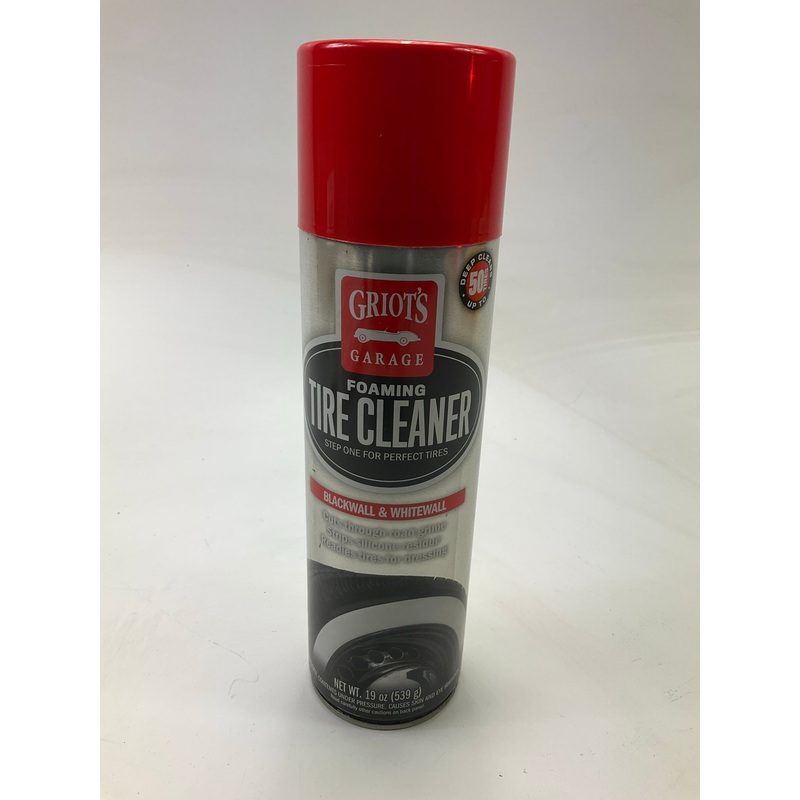 Griot's Garage 19 Ounce Foaming Tire Cleaner - Blackwall & Whitewall