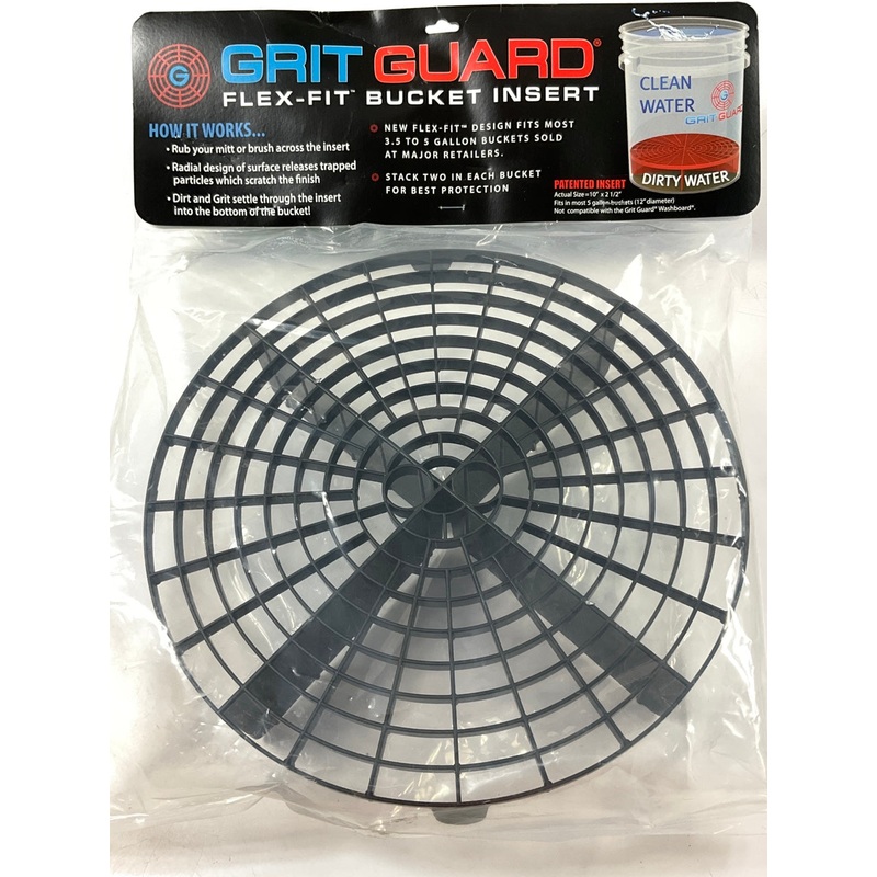Grit Guard GGINSFF 5 Gallon Wash Bucket Insert - Keep Dirt & Grit On The Bottom