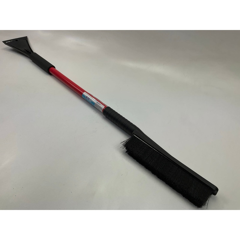 Hopkins 13781 35'' BLIZZARD Car Windshield Snow Brush W/ Ice Scraper RED, SINGLE