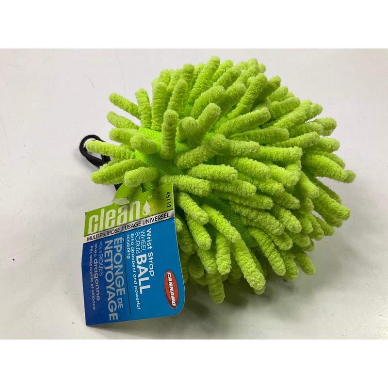 Hopkins 45112 Wrist Strap Wheel Washing Brush - Lime Green
