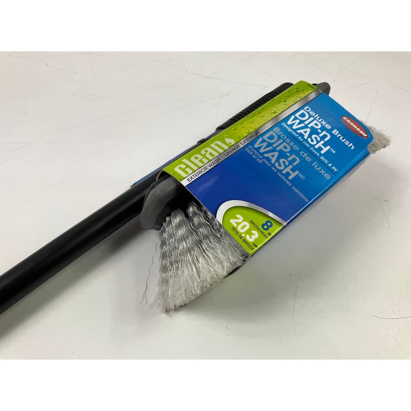 Hopkins 93053 Dip-N-Wash Brush, 48'' Long Strong Metal Pole Handle, 8'' Brush Head