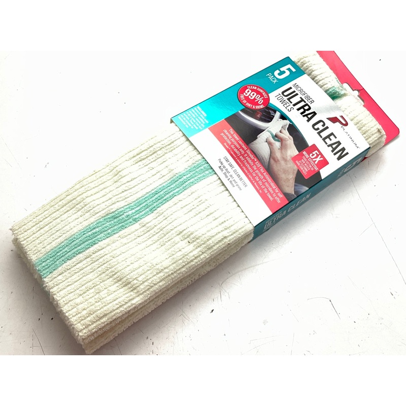 Machimpex MPX-289555 Platnium Series Microfiber Ultra Clean - 5 Pack