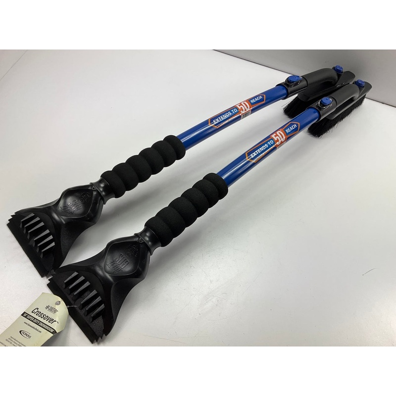 (2) Hopkins 14039 SubZERO 50'' Crossover Pivot Extendable Snow Brush Ice Scraper