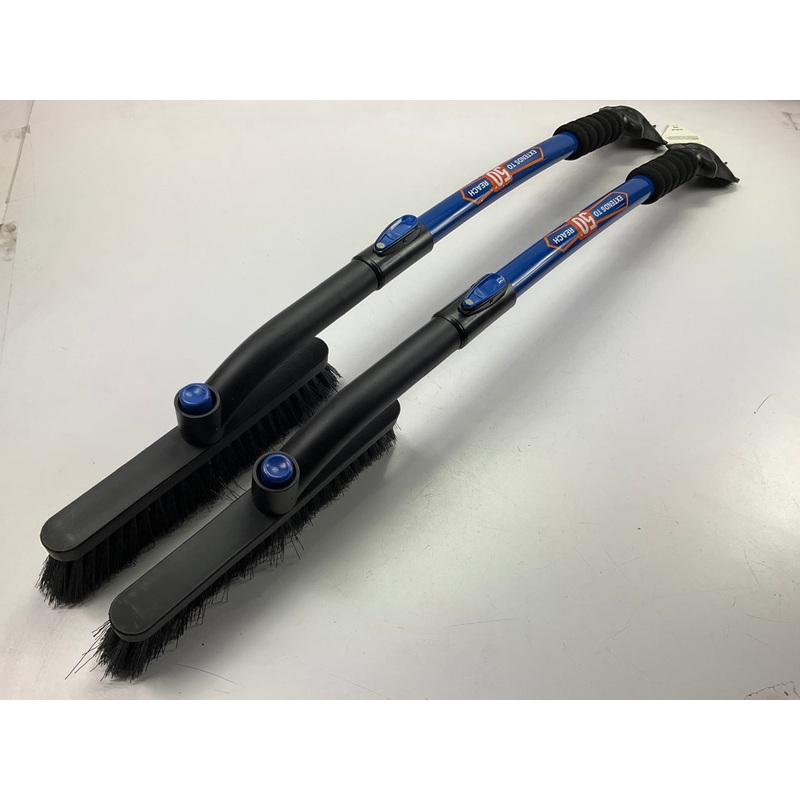 (2) Hopkins 14039 SubZERO 50'' Crossover Pivot Extendable Snow Brush Ice Scrapers
