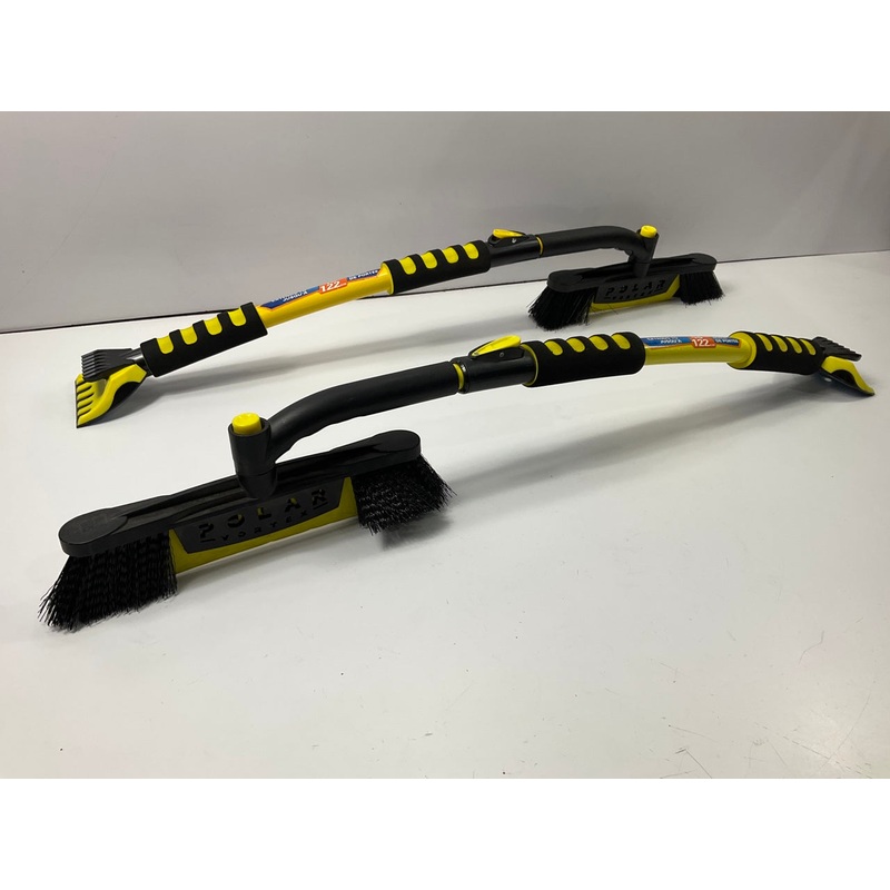 (2) Hopkins 14180 SubZERO 48'' Polar Vortex Snowbrush Ice Scraper 12'' Head Width