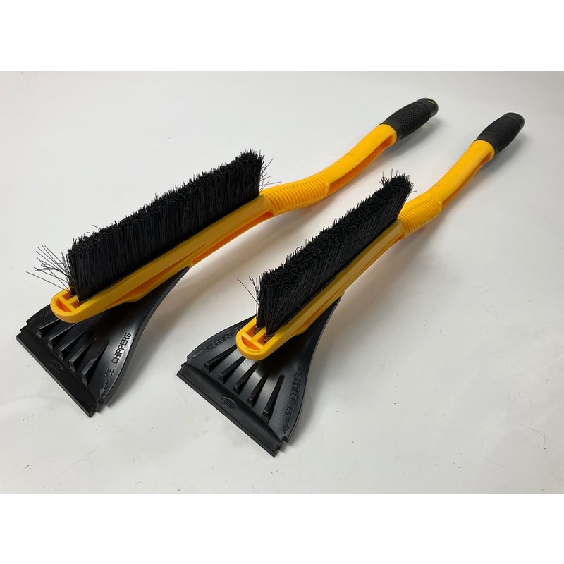 (2) Hopkins 16511 SubZero 23'' Ice Hammer Snowbrush & Ice Scraper - YELLOW