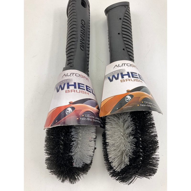 (2) Hopkins 92010 Autospa Car Tire Wheel Cleaning Washing Brush Auto Detailing