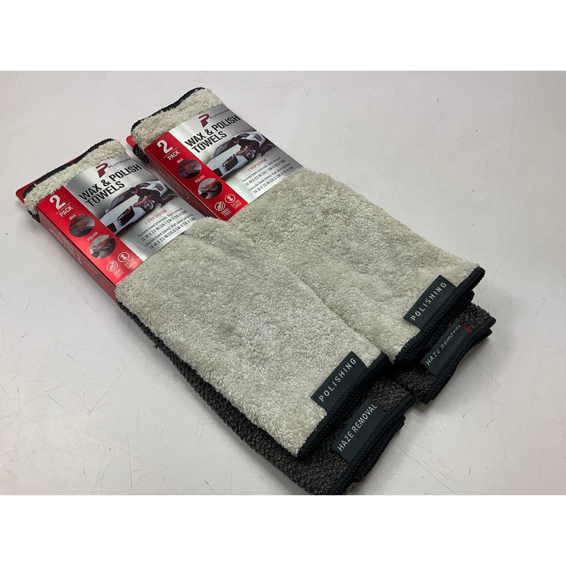 (2) Machimpex R-394129 Wax & Polish Towels 2pk
