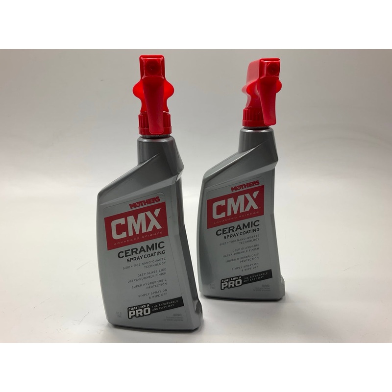 (2) Mothers 01024 CMX Ceramic Spray Coating, 24 Fl. Oz. Each