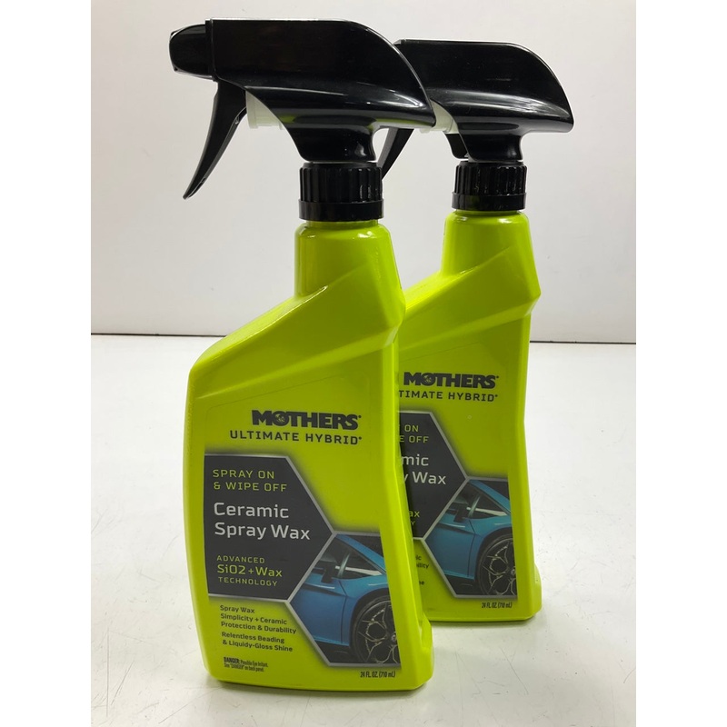(2) Mothers 08264 Ultimate Hybrid Ceramic Detailer And Bead Booster, 24 Oz