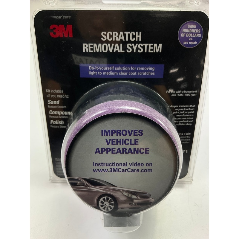 3M 39071 Scratch Removal System Kit - SAND / COMPOUND / POLISH