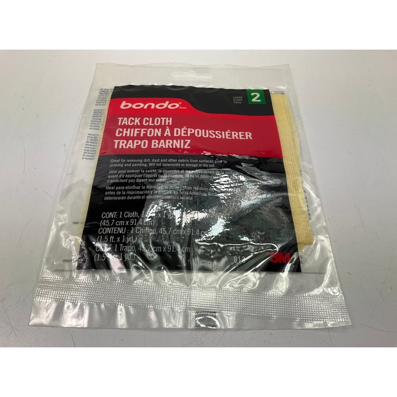 3M Bondo 813 Stage 4 Tack Cloth - 1.5' X 1 Yard