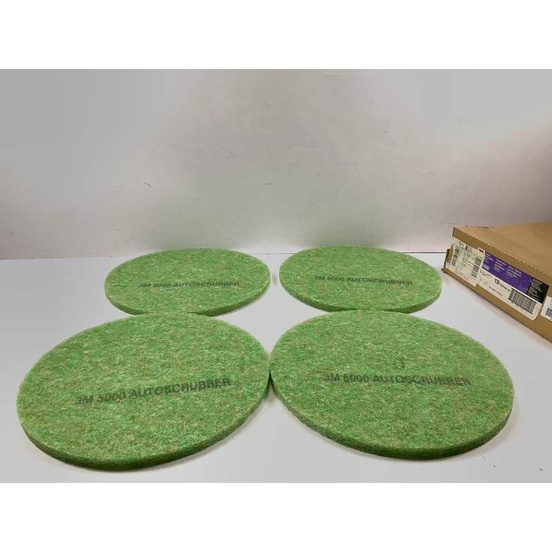 4 Pack - 3M 5000 19'' TopLine Autoscrubber Floor Polishing Buffing Pads