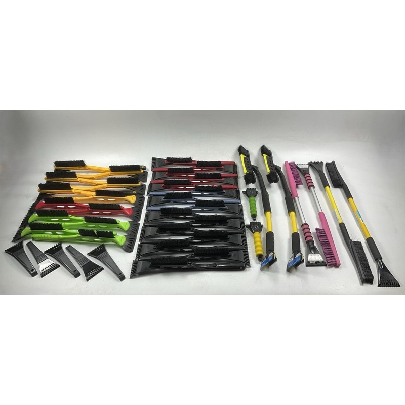 40 Assorted Mixed Ice Scrapers & Snow Broom Brushes - ICE SCRAPER Lot #10