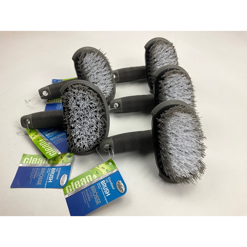 (5) Hopkins 93027 Contoured Car Tire Cleaning Brushes