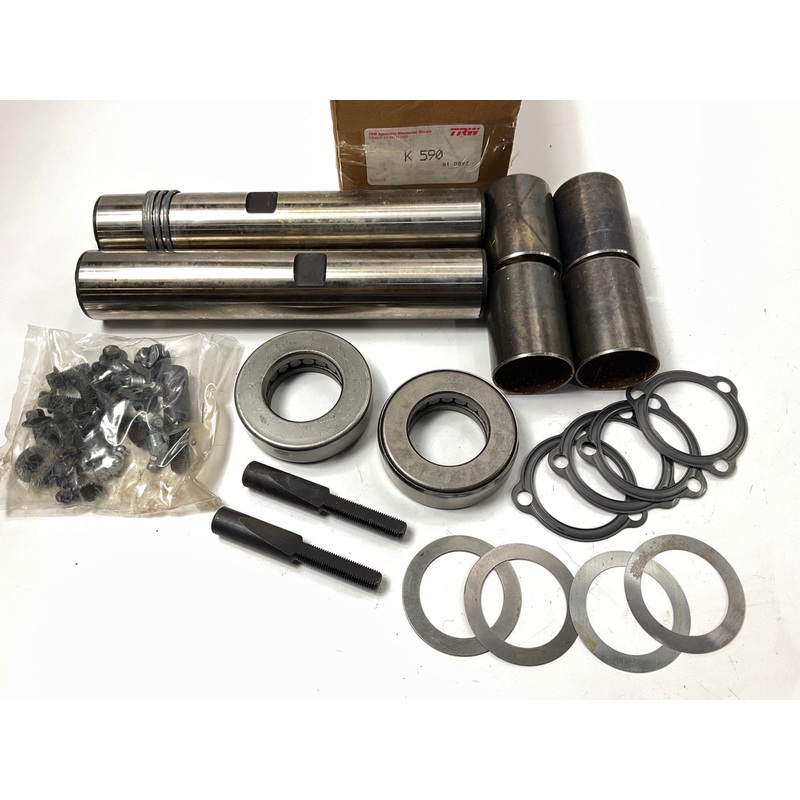 TRW K590 King Pin Bolt Set - Ford 12,000 Lbs Axle