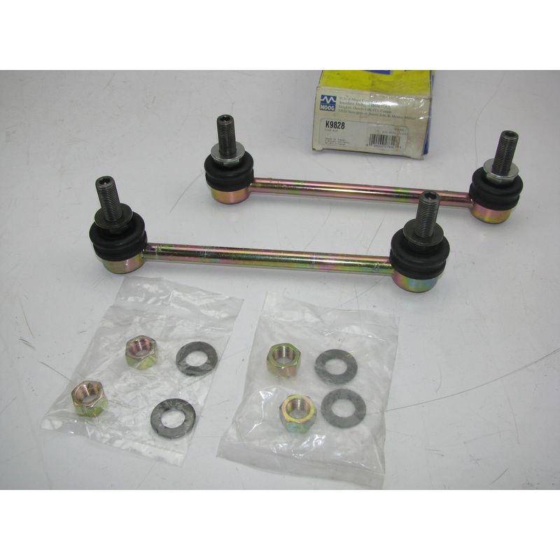 (2) Moog K9828 Suspension Stabilizer Sway Bar Link Kit- Front