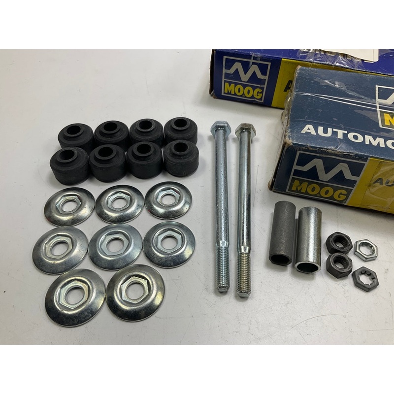 (2) Moog KF104 FRONT Suspension Stabilizer Sway Bar Link Kits - PAIR