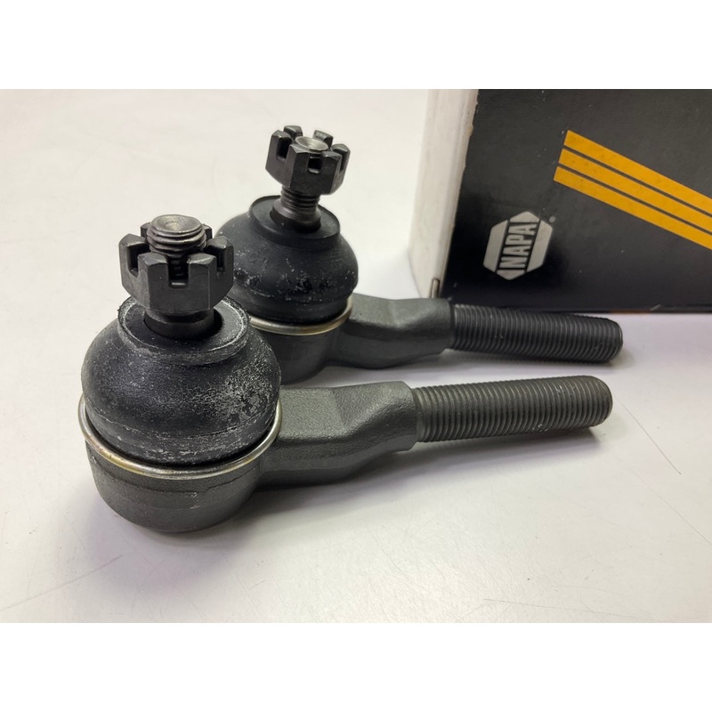 (2) Napa ES2194R FRONT OUTER Steering Tie Rod Ends