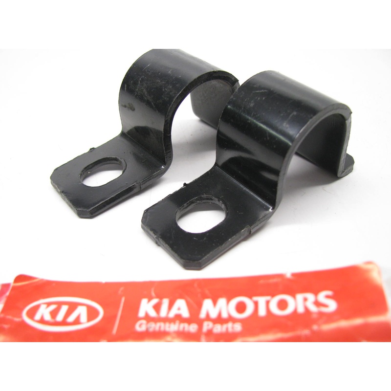 (2) NEW - OEM 0K2A128155 REAR Stabilizer Sway Bar Mounting Bracket For Kia