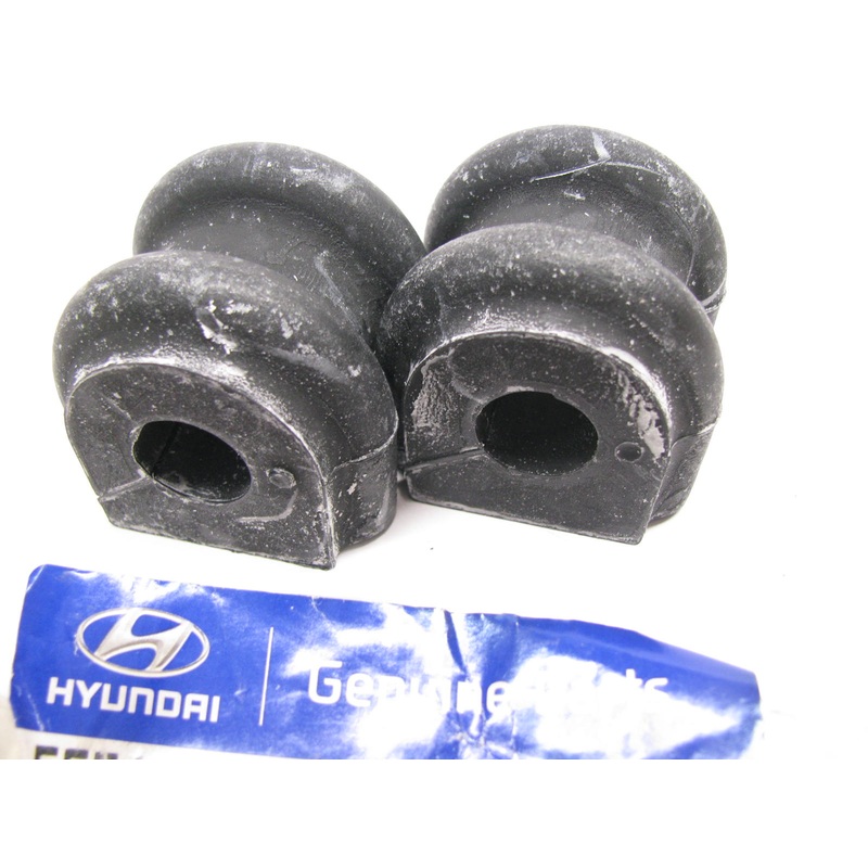 (2) NEW - OEM 555132B200 Suspension Stabilizer Bar Bushing Kit Rear For Hyundai