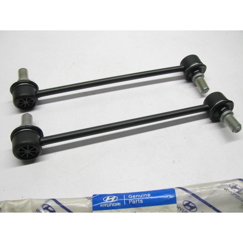 (2) NEW - OEM Front Stabilizer Sway Bar Link For 05-09 Hyundai Tucson 548302E100
