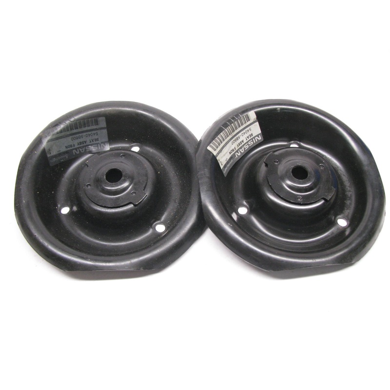 (2) NEW - OEM Front Suspension Coil Spring Upper Insulator Seat For 96-01 Altima