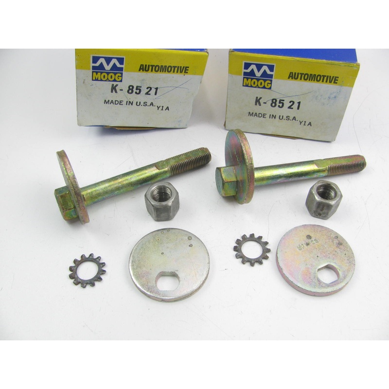 (2) Moog K8521 Suspension Alignment Cam Bolt Kit - 1-1/8 Degree