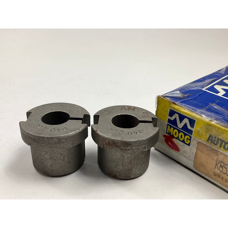 (2) Moog K8530 Front Alignment Caster / Camber Bushing - 0 Degree 4WD