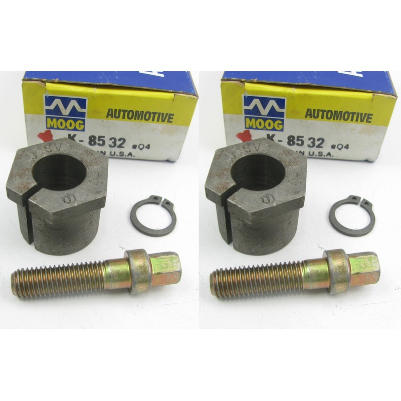 (2) Moog K8532 Suspension Alignment Caster Camber Bushings - 0 Degree 4WD