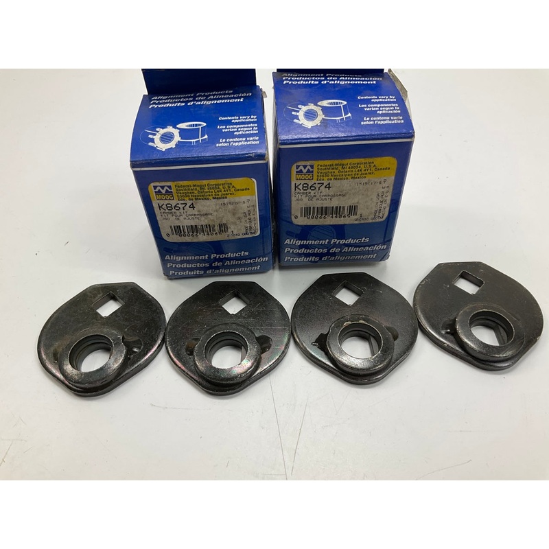 (2) Moog K8674 Alignment Caster/Camber Cam Kit - 1-1/4 Degree