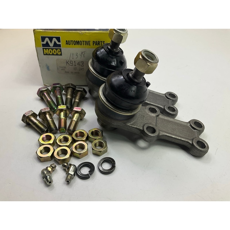 (2) Moog K9143 Front Lower Ball Joint (555)