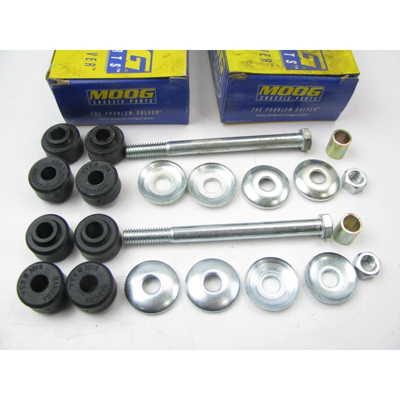(2) Moog K9224 FRONT Sway Bar Link Kits 4WD ONLY