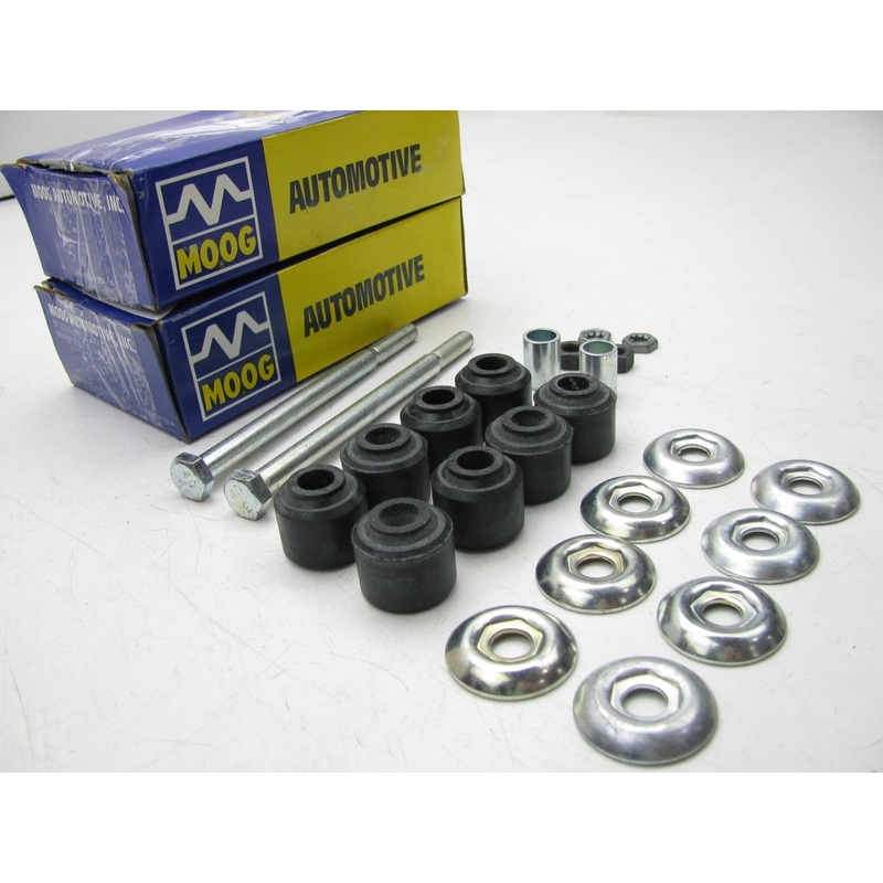 (2) Moog K9228 FRONT Suspension Stabilizer Sway Bar Link Kits